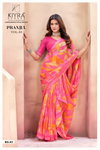 Pranjul Vol 4 By Kiyra Georgette Printed Online Daily Wear Saree Wholesale